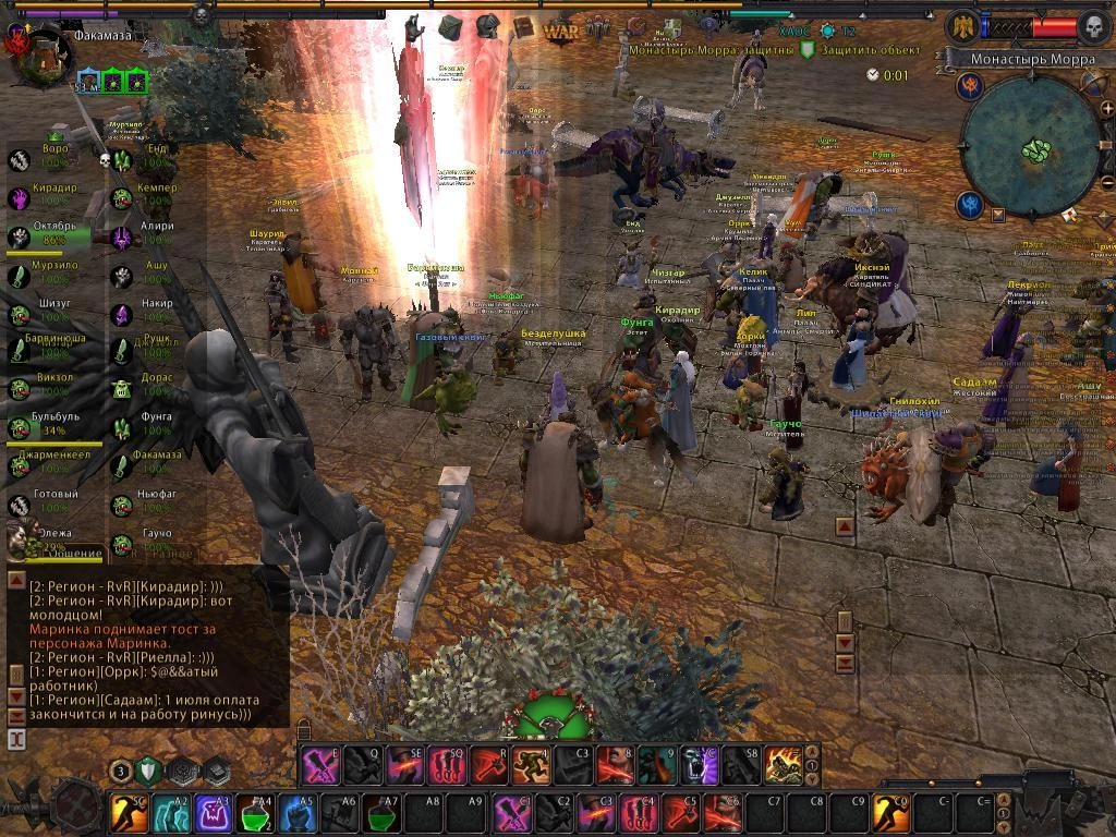 Ролевые MMO с развитой системой навыков и развития персонажа